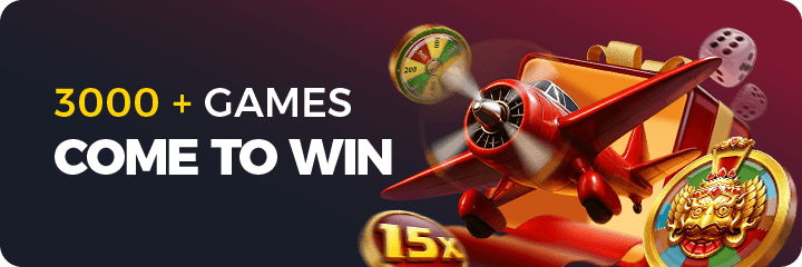 Come Game app home screen with bonus banner